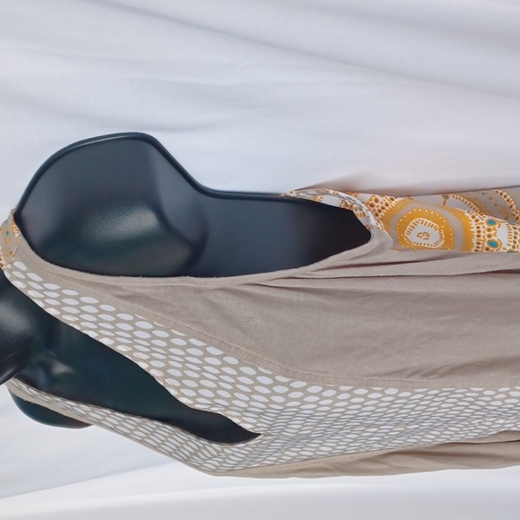 Porridge Sleeveless Stretchy Top Size Med - Picture 4 of 7